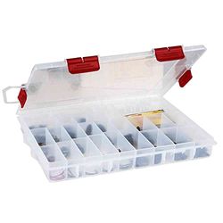 PLANO Rustrictor - Terminal Tackle, RUST PREVENTIE Tackle Box met compartimenten, Visgerei Organizer box, Heavy Duty organisatiedozen voor haken, wartels, leads en eindtackle