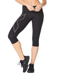 2XU Light Speed Mid Rise Compression 3/4 3/4 Tights S