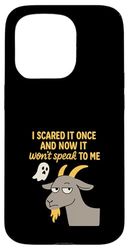 Fainting Goat Meme Goat Lover Gift Funny Farm Animal Case for iPhone 15 Pro
