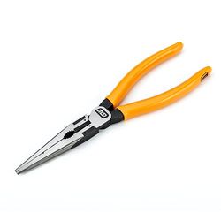 GearWrench 82177-06 Pince À Bec Long Avec Poignée Enrobée, Tranchants À Découpe Laser Durcis 8"/203,2mm