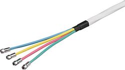 Goobay 67330 80 dB Quattro Cavo Coassiale set, 2x Schermato, CCS, 10 m Lunghezza del Cavo