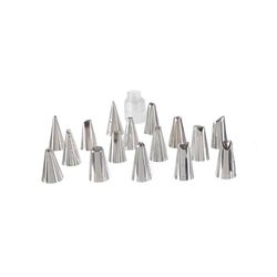 LILY COOK KP5426 Set de 16 Boites Douilles INOX Argent 3 x 3 x 4 cm