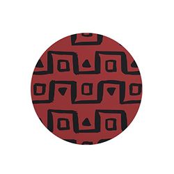 Questo Casa, Round Digital Printed Mouse Pad, Non-Slip Base, for Office and Home, Diameter:22cm