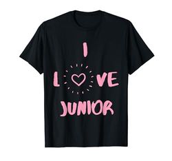 I Love Junior I Heart Junior divertido regalo junior Camiseta