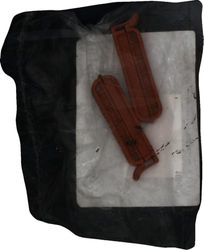 Cando 1013936 tube clips, voor groen tot zilver, paar