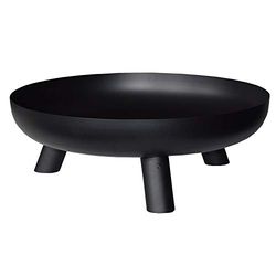 Cook'in garden, Vuurschaal voor tuin, container en voet van staal voor buiten, bestand tegen hoge temperaturen, elegant en modern, robuust en duurzaam