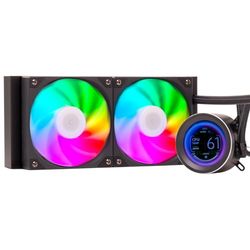 Itek Dissipateur à liquide Arctic Sphere LCD 240-240 mm - SKT Universel- PWM Fan- LCD 2,8" avec logiciel