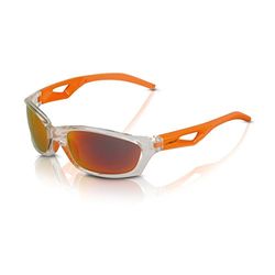 XLC Unisex - volwassenen Saint-Denise SG-C14 zonnebril, grijs/oranje, één maat
