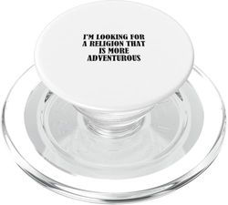 Busco una religión más aventurera PopSockets PopGrip para MagSafe