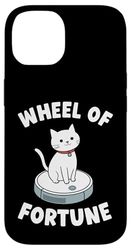 Wheel Of Fortune Cat Joke Robot Vacuum Cleaner Cat Case for iPhone 14