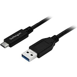 StarTech.com Cabo de 1 m adaptador USB A para USB tipo C - cabo USB-C macho para macho - USB 3.0 - 5 Gbps (USB315AC1M)