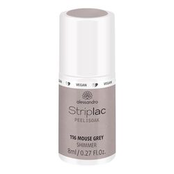 Alessandro Vernis à Ongles UV/LED Striplac Peel/Soak Mouse Grey 48-116