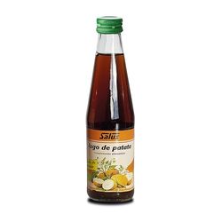 Salus - Sumo natural de batata - complemento alimentar - 330 ml - ajuda a neutralizar a azia do estômago - feito com lâmpadas frescas de batata - rico em potássio