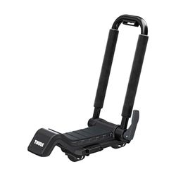Thule Hull-a-Port XTR - Bagażnik dachowy w stylu kajaka - do przenoszenia do 2 kajaków - składa się na płasko - wstępnie zmontowany - zamki do bagażnika dachowego - uniwersalny montaż do 80,5 mm