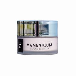 Vanessium – Crema Solare Naturale SPF50+ | Formula biodegradabile | Protezione dai raggi UVA & UVB | 50 ml