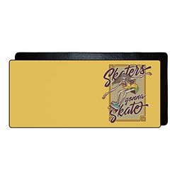 Gaming Mouse Pad da gioco rettangolare in tessuto stampato in digitale, fondo antiscivolo, bordo cucito nero per FPS, MOBA, giochi per giocatore singolo XL, dimensioni: 90X40 cm