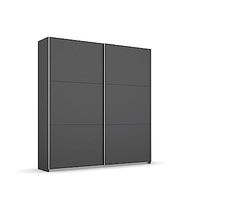 Rauch Möbel Kast, houtmateriaal, grijs-metallic, 175x210x59