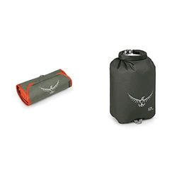 Osprey Ultralight Washbag Roll - Poppy Orange & Ultralight DrySack 12 - Shadow Grey