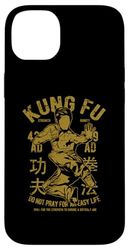 Kung Fu Martial Arts Vintage Retro Style Distressed Art Case for iPhone 14 Plus