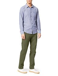 Dockers B&t Smart 360 Flex Ultimate Chino Tapered, Pantaloni Casual Uomo, Verde (Army Olive), 50W / 34L