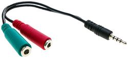 Cablematic PN02031515053064624 - Adattatore audio per cuffie Mini Jack 3.5