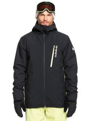 Quiksilver Morton JK Giacca, Nero, M Uomo