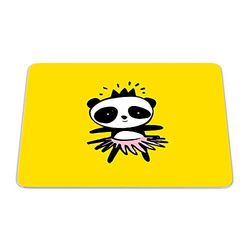 Bonamaison, Tappetino per mouse rettangolare, con stampa digitale, antiscivolo, per ufficio e casa, dimensioni: 22 x 18 cm
