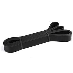 Fascia di Resistenza Nera 25-65 lb / 12-30 kg FFitness | Larghezza 2.2 cm | Bande Fitness di Alta qualità per Pilates, Yoga, Allenamento di Forza, Fisioterapia e Riabilitazione