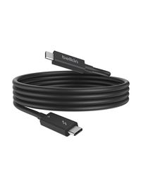 Belkin Cavo Thunderbolt 4, 1 m, cavo di alimentazione usb-c usb-c con 100 W di Power Delivery, compatibile con USB 4, Thunderbolt 3, MacBook Pro, eGPU e altri, certificazione Thunderbolt Intel