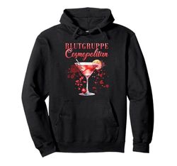 Despedida de soltera Cóctel Bartender Blutgruppe Cosmopolitan Sudadera con Capucha