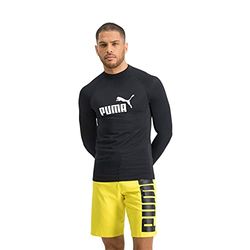 PUMA Rashguard, Costumi da bagno Uomo, Nero, XXL