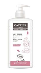 Cattier Nourishing Milk Shea Geranium Organic, 500 ml