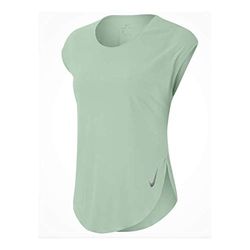 Nike Camiseta de Manga Corta para Mujer, Mujer, Camiseta de Manga Corta para Mujer., AT0821, Pistachio Frost/Reflective SIL, Small