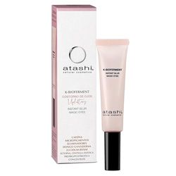 Atashi K-Bioferment Instant Blur | Contorno Occhi Uplifting Magic Eyes | Riduce borse, occhi, tesa e solleva la palpebra superiore | Con pigmenti illuminanti | 15 ml