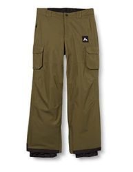 McKINLEY Chłopięce spodnie narciarskie Gabbe, Olive Dark, 152