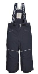 first instinct by killtec Pantaloni da Sci per Bambini, con Bretelle e paraneve FISW 48 MNS Ski PNTS, Blu Scuro, 98/104, 43392-000