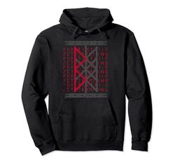 Nordic Mythology Viking: Runic Alphabets Berkanan Sudadera con Capucha