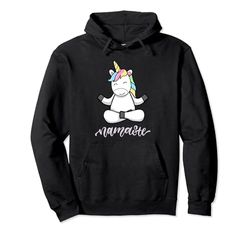 Yoga Meditation Unicorn Namaste Sudadera con Capucha