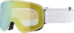 ALPINA Unisexe - Adulte, PENKEN Lunettes de Ski, white matt, One Size