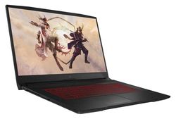 Msi Katana GF76 0017L3-251 17.3'', Laptop, Intel Core i7-12700H, pamięć RAM 16 GB, dysk SSD 512 GB, Nvidia RTX 3060, Windows 11, Czarny