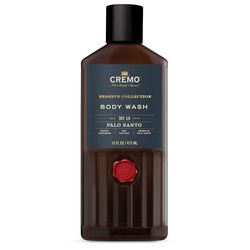 CREMO - Reserve Collection Palo Santo Body Wash For Men - Luxury Fragrance Shower Gel - 473ml