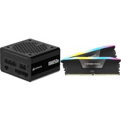 Bundle of CORSAIR RM850e (2025) - Noir + CORSAIR Vengeance RGB DDR5 RAM 32Go (2x16Go)