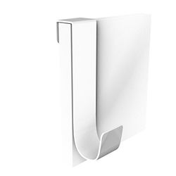 Bolis Italia CA2G000AE2F1 Double Patère Acier Blanc 14,5 x 3 x 2,5 cm