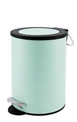 RIDDER Waste Basket, Stainless Steel, Mint, Approx. Ø 17 x 24 cm