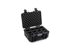B&W International Type 4000 Outdoor Pasta para câmara (com divisor), preto