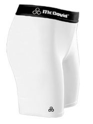 Mcdavid 804 - Short de compresión para Mujer, Blanco, S