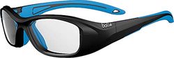 bollé Swag Gafas, Unisex niños, Negro/Azul (Eléctrico), M