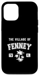 Il villaggio di Fenney in stile classico palme design Custodia per iPhone 12/12 Pro