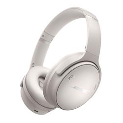 Bose QuietComfort Headphones con cancellazione del rumore wireless, Bluetooth cuffie over-ear con durata della batteria fino a 24 ore, Bianco