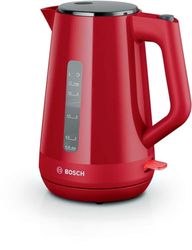 BOSCH Czajnik TWK1M124 Czerwony Plastik 2400 W 1,7 l